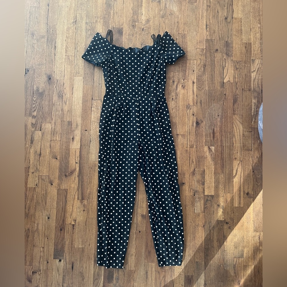 Vintage 90’s fashion Ashlee California Womens Jumpsuit Black White